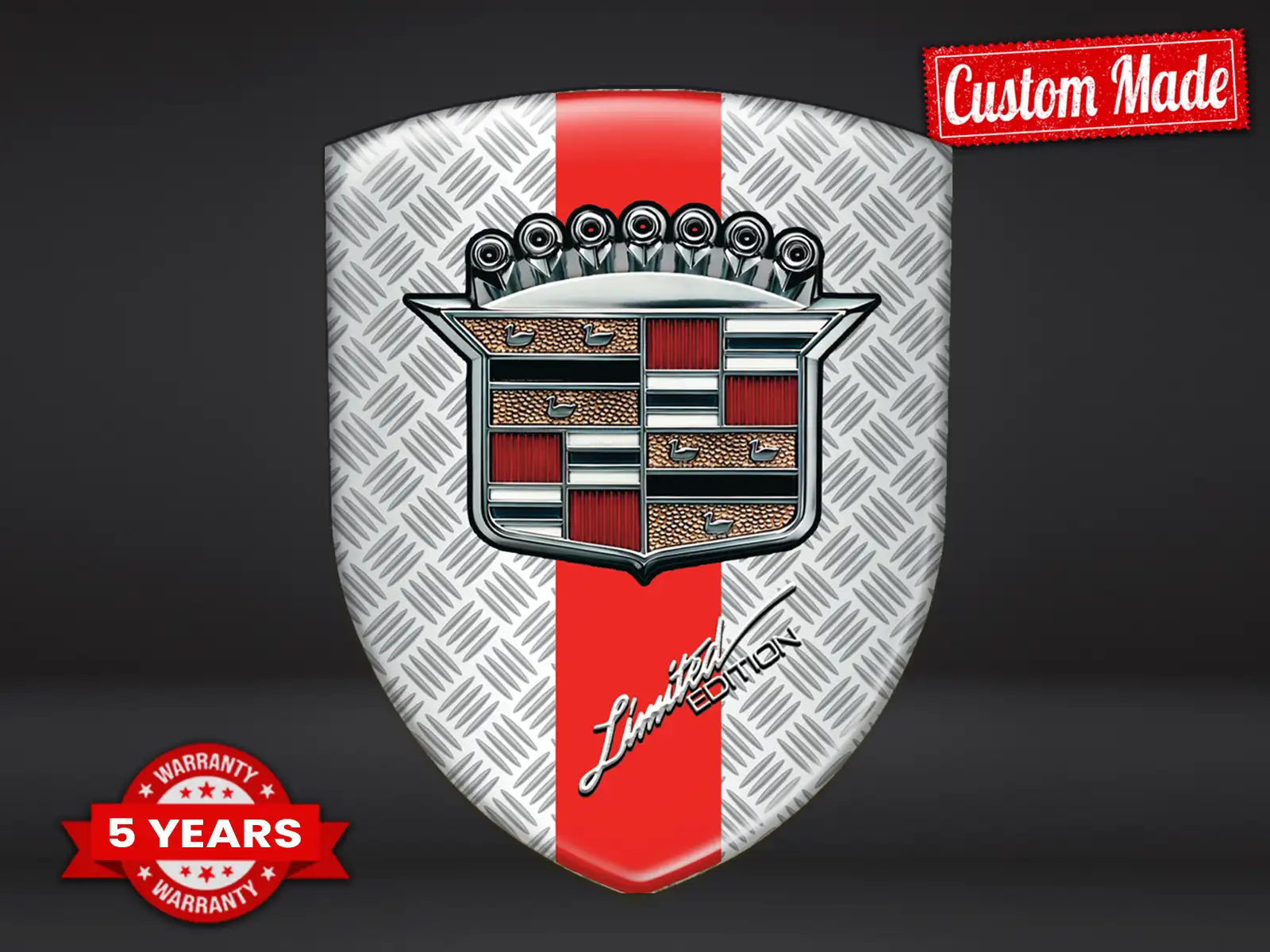 Cadillac Autocollants Fenêtre Sport Personnalisables Solides